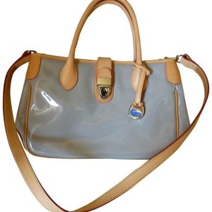 Dooney & Bourke double handle satchel in patent